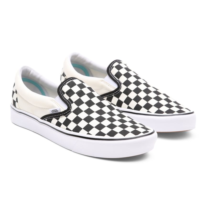 Vans Comfycush Slip-On Schoenen Wit | VN414O1EM62
